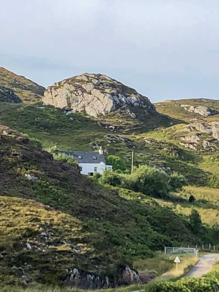 The rugged hills of Sutherland
